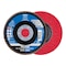 Pferd 5" x 7/8" A.H. POLIFAN Flap Disc - CO-COOL SG STEELOX, Ceramic oxide, 40 Grit, Flat 62603 - alternate 1